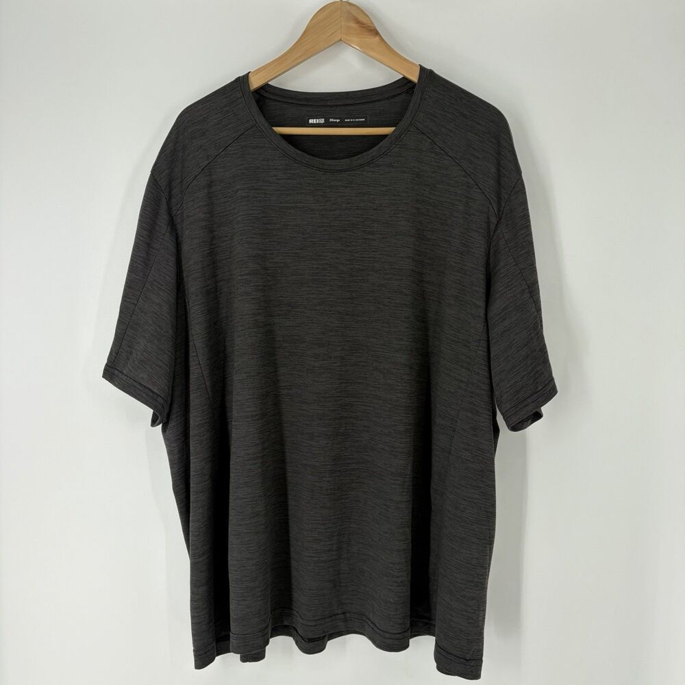 REI Coop Active Pursuits T Shirt 3XL Mens Gray Athletic Hiking Performance Tee